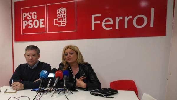 Rueda de prensa de la socialista Beatriz Sestayo Rueda de prensa de la socialista Beatriz Sestayo