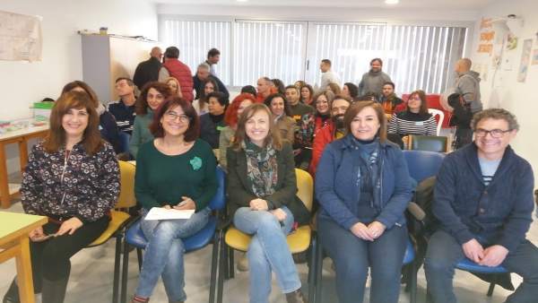 Fernández, en las jornadas sobre Ecoescuelas Fernández, en las jornadas sobre Ecoescuelas