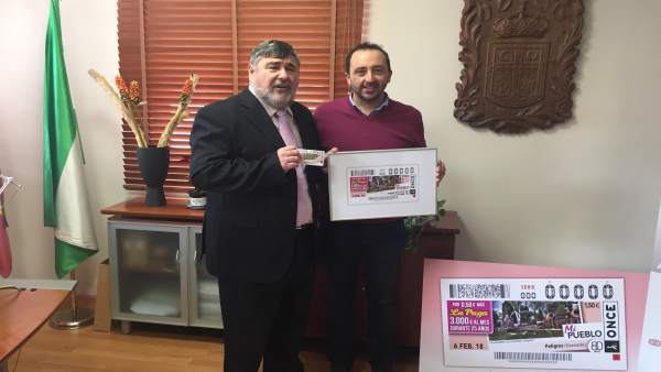 Presentación del cupón de la ONCE dedicado a Peligros Presentación del cupón de la ONCE dedicado a Peligros