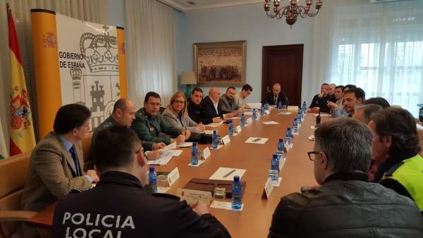 Junta de Seguridad sobre la Vuelta Ciclista a Andalucía. Junta de Seguridad sobre la Vuelta Ciclista a Andalucía.
