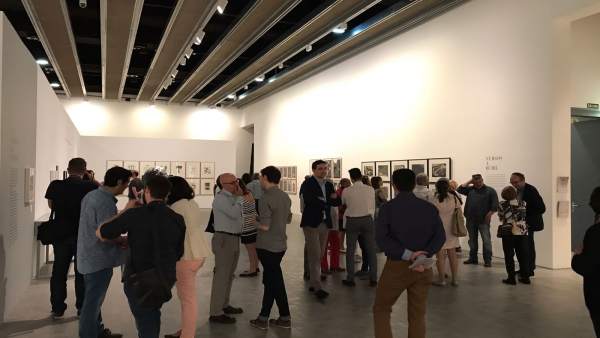 Visitantes en el museo Visitantes en el museo