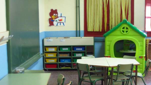 Aula, infantil, colegio, material escolar, alumnos Aula, infantil, colegio, material escolar, alumnos