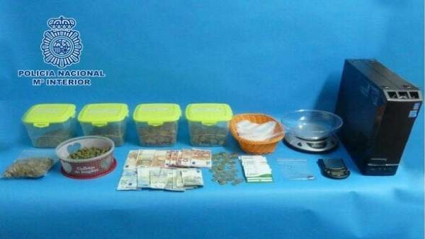Droga intervenida por la Policía Nacional Droga intervenida por la Policía Nacional