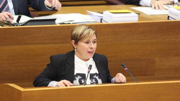 La diputada de Cs Merche Ventura La diputada de Cs Merche Ventura