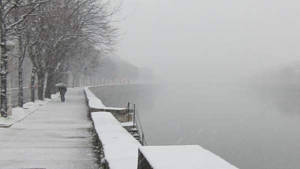 Nieve en San Sebastián. Nieve en San Sebastián.