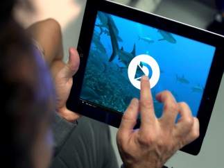 Tablet, dispositivo móvil, tele, streaming, on demand, TV