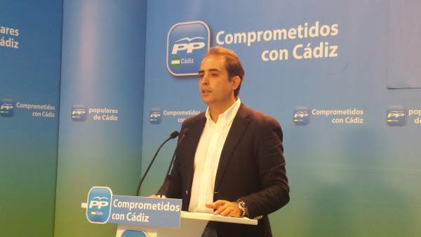Antonio Saldaña, secretario general del PP en Cádiz Antonio Saldaña, secretario general del PP en Cádiz