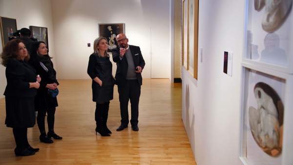 Tolón inaugura la exposición Tolón inaugura la exposición