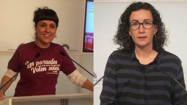 Anna Gabriel y Marta Rovira Anna Gabriel y Marta Rovira