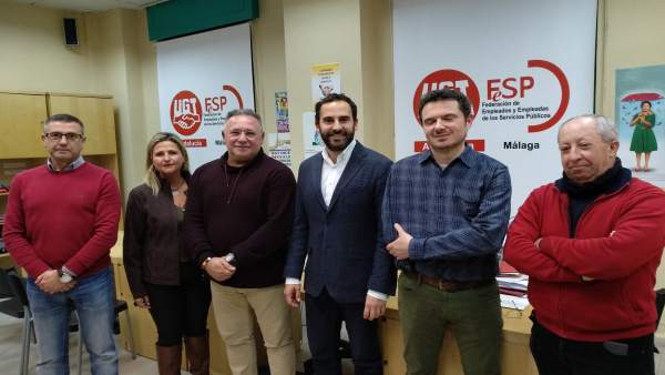 Reunión PSOE en el Ayuntamiento y UGT Reunión PSOE en el Ayuntamiento y UGT