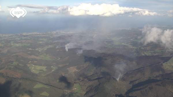 Incendio en Asturias, Boal, El Franco Incendio en Asturias, Boal, El Franco