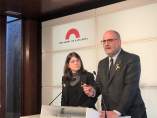 JXcat y ERC anuncian que están "avanzando" hacia el acuerdo para investir a Puigdemont