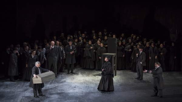 Representación de Peter Grimes en Les Arts Representación de Peter Grimes en Les Arts