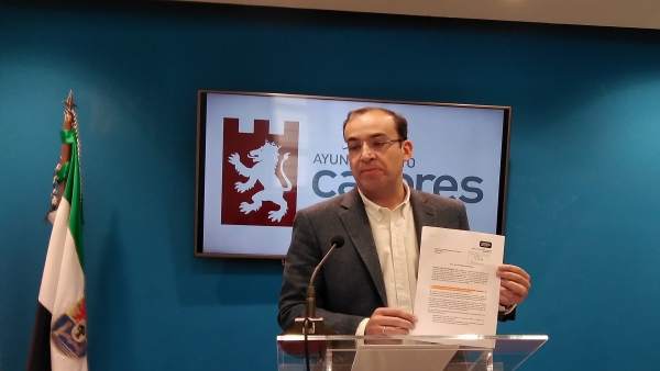 Rafael Mateos portavoz del Ayuntamiento de Cáceres Rafael Mateos portavoz del Ayuntamiento de Cáceres
