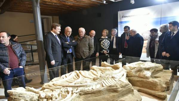 Inauguración Centro Paleontológico de Enciso por Ceniceros Inauguración Centro Paleontológico de Enciso por Ceniceros