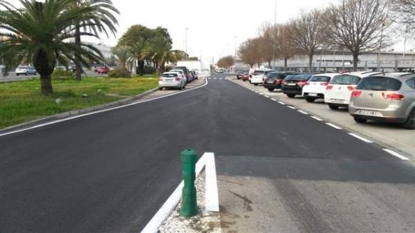 Acaban las obras del polígono Carretera Amarilla. Acaban las obras del polígono Carretera Amarilla.