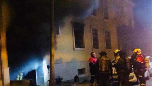 Sótano afectado en Orihuela Sótano afectado en Orihuela