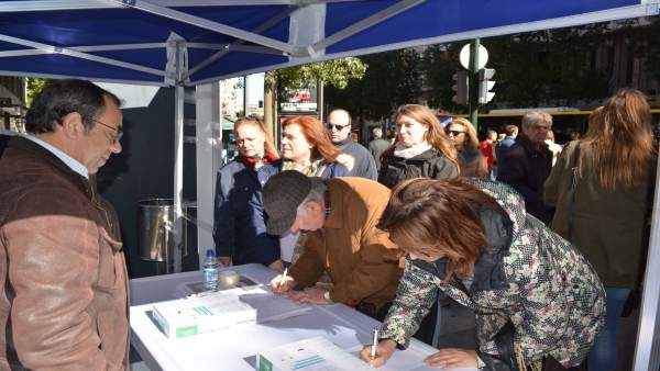 Recogida de firmas Recogida de firmas
