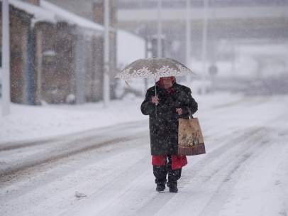 Nieve en Cantabria