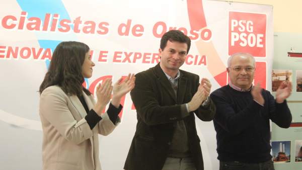 Gonzalo Caballero, Manuel Mirás y Vanessa Boo Gonzalo Caballero, Manuel Mirás y Vanessa Boo