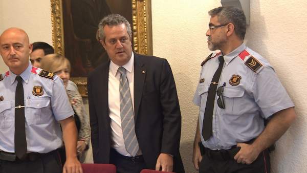El conseller de Interior Joaquim Forn. El conseller de Interior Joaquim Forn.