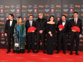 Políticos en la alfombra roja de los Goya 2018