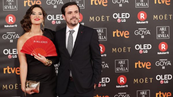 Alberto Garzón y su mujer, Anna Ruiz Alberto Garzón y su mujer, Anna Ruiz