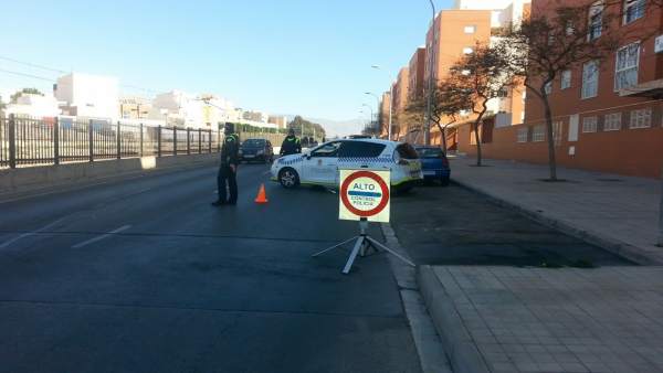 Control de Policía Local de Almería Control de Policía Local de Almería
