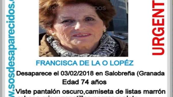 Desaparecida en Salobreña Desaparecida en Salobreña