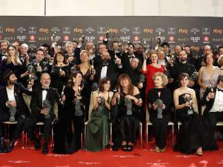 Premiados en los Goya 2018