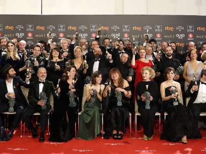 Premiados en los Goya 2018