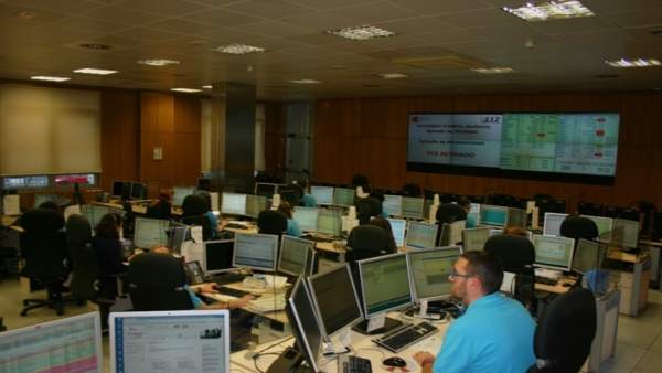 Valladolid.- Sala del 1-1-2 Valladolid.- Sala del 1-1-2