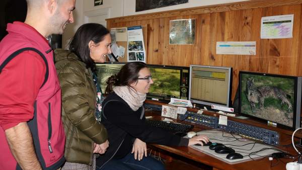 Visita de la subdelegada del Gobierno al centro de cría de lince de Doñana Visita de la subdelegada del Gobierno al centro de cría de lince de Doñana