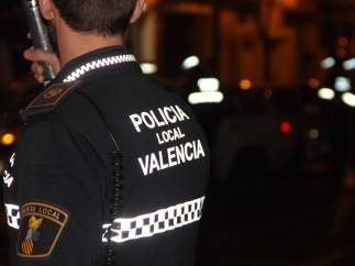Agentes de la Policía Local de València