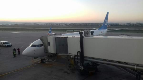 Aeropuerto, Palma, avión, air europa, finger, pista, son sant joan, recurso Aeropuerto, Palma, avión, air europa, finger, pista, son sant joan, recurso