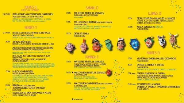 Programa del Antroxu en Gijón 2018 Programa del Antroxu en Gijón 2018
