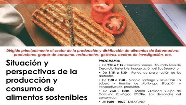 Nota Informativa. La Diputación De Badajoz Celebra Un Ecodesayuno Para El Sector Nota Informativa. La Diputación De Badajoz Celebra Un Ecodesayuno Para El Sector