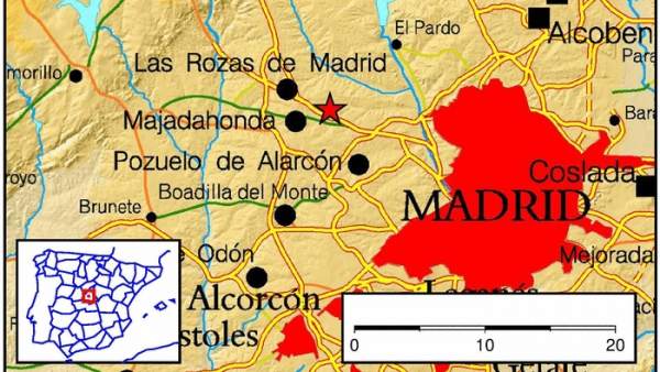 Terremoto en Majadahonda Terremoto en Majadahonda