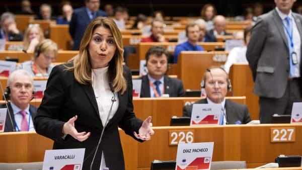 La presidenta andaluza, Susana Díaz, en el Comité Europeo de las Regiones el pasado 31 de enero. La presidenta andaluza, Susana Díaz, en el Comité Europeo de las Regiones el pasado 31 de enero.