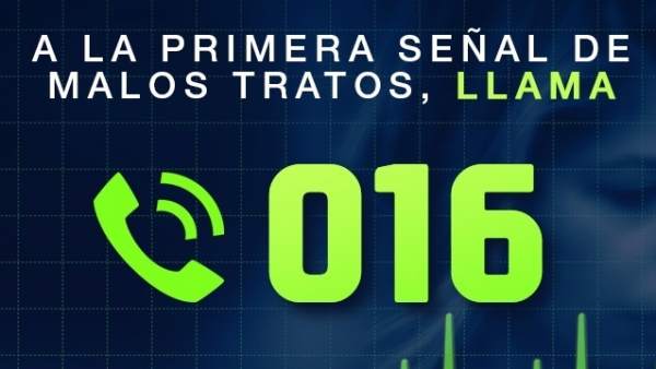Teléfono 016 contra la violencia de género Teléfono 016 contra la violencia de género