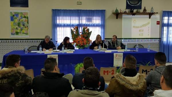 Inauguración del III Encuentro con la Sociedad organizado en la prisión de Jaén. Inauguración del III Encuentro con la Sociedad organizado en la prisión de Jaén.