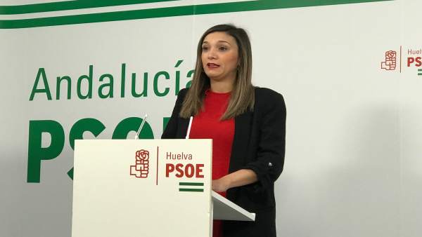 La parlamentaria del PSOE por Huelva María Márquez. La parlamentaria del PSOE por Huelva María Márquez.