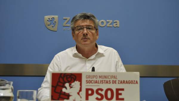 El concejal del PSOE Zaragoza Javier Trívez. El concejal del PSOE Zaragoza Javier Trívez.
