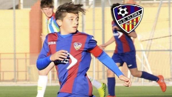 El cadete del UD Alzira fallecido, Nacho Barberà El cadete del UD Alzira fallecido, Nacho Barberà