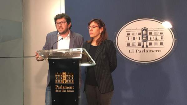 Jarabo y Camargo en rueda de prensa Jarabo y Camargo en rueda de prensa