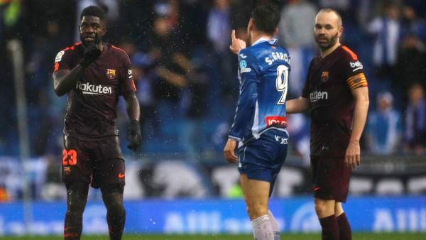 Sergio García y Umtiti Sergio García y Umtiti