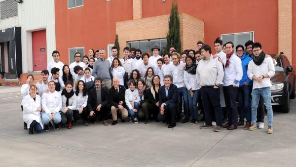 Los estudiantes de la Basque Culinary en Cascajares Los estudiantes de la Basque Culinary en Cascajares