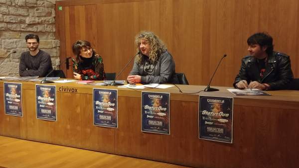 Presentación del festival Ciudadela, Tierra de Rock Presentación del festival Ciudadela, Tierra de Rock