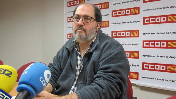 Secretario de Salud Laboral y Medioambiente de CCOO Aragón, Luis Clarimón Secretario de Salud Laboral y Medioambiente de CCOO Aragón, Luis Clarimón