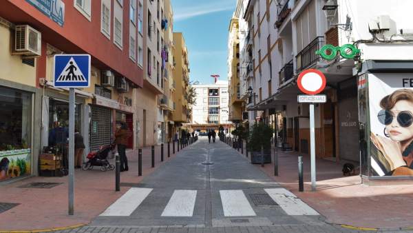 Calle Comercio en Rincón de la Victoria Calle Comercio en Rincón de la Victoria